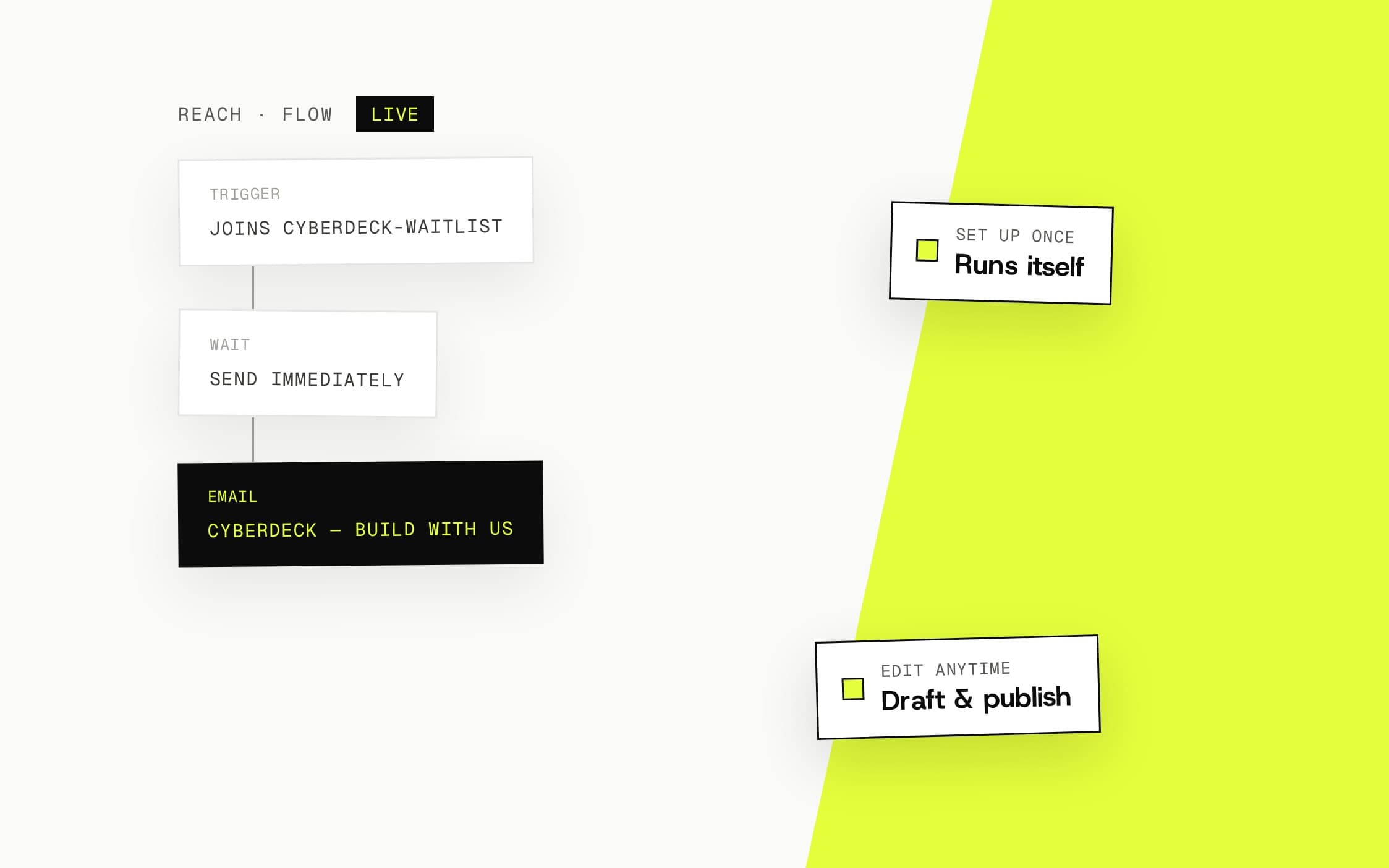 Lifecycle flows